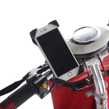 Универсален държач за монтиране на кормилото на мотоциклет за велосипед за мобилен телефон GPS стойка Механичен държач за IPhone 11 Pro Поддръжка