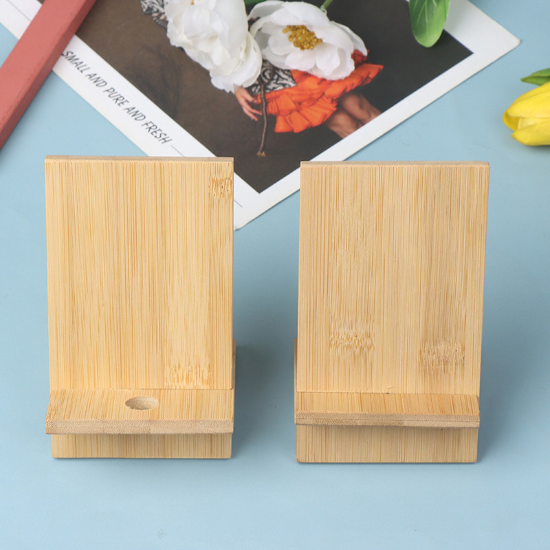 Suport telefon nou de birou Suport pentru telefon Lenes din lemn Suport pentru smartphone Suport tabletă