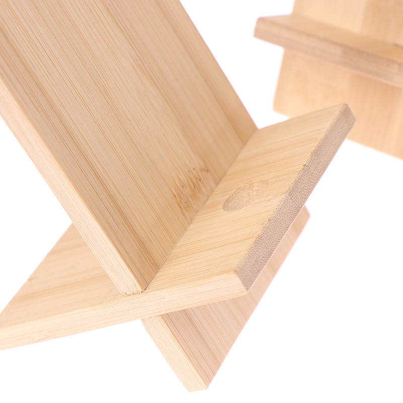 Suport telefon nou de birou Suport pentru telefon Lenes din lemn Suport pentru smartphone Suport tabletă