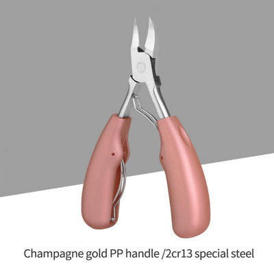 Dispozitive de tuns pentru degetele de la picioare Îndepărtează pielea moartă Cleste de corectare a unghiilor Unghia încarnată Cuticule Foarfece tăietor pentru margini Instrument de îngrijire pentru pedichiură gros