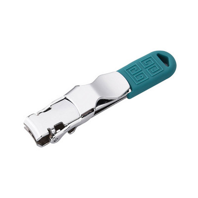 Noul tăietor de unghii ultra-subțire Dispozitiv de tăiat unghii, din oțel inoxidabil, pliabil, de tăiat unghii, foarfecă pentru unghii, instrument de manichiură și pedichiură