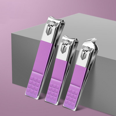 3 veličine/set Šarene škarice za nokte Rezač od nehrđajućeg čelika Profesionalni trimer za manikuru Visokokvalitetne škare za prste Alati za manikuru