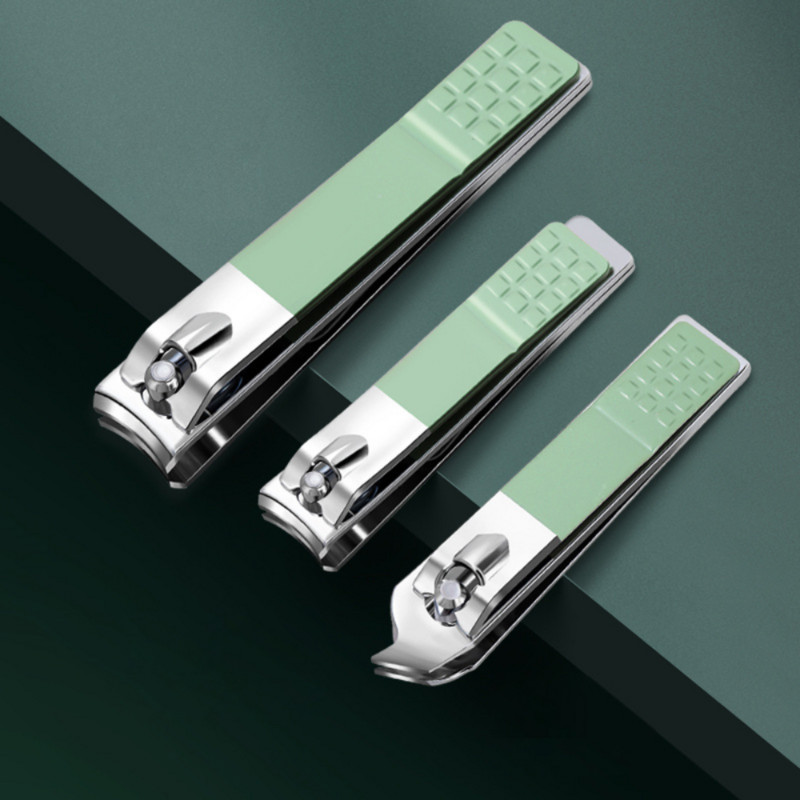 3 veličine/set Šarene škarice za nokte Rezač od nehrđajućeg čelika Profesionalni trimer za manikuru Visokokvalitetne škare za prste Alati za manikuru