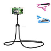 Mobiliojo telefono laikiklis pakabinamas ant kaklo „Lazy“ mobiliojo telefono laikiklio priedai Reguliuojamas 360 laipsnių telefonų laikiklis, skirtas „iPhone Xiaomi“