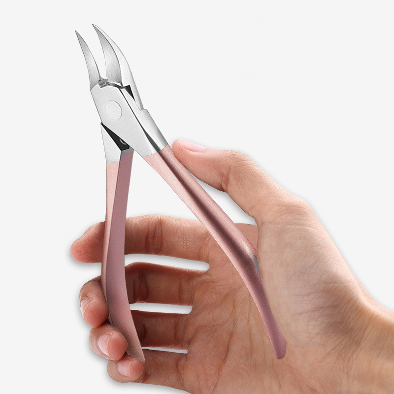 Profesionalni kliper za nokte Nipper Smicanje mrtve kože Poliranje Brušenje Alati za njegu manikure Škare za nokte od nehrđajućeg čelika