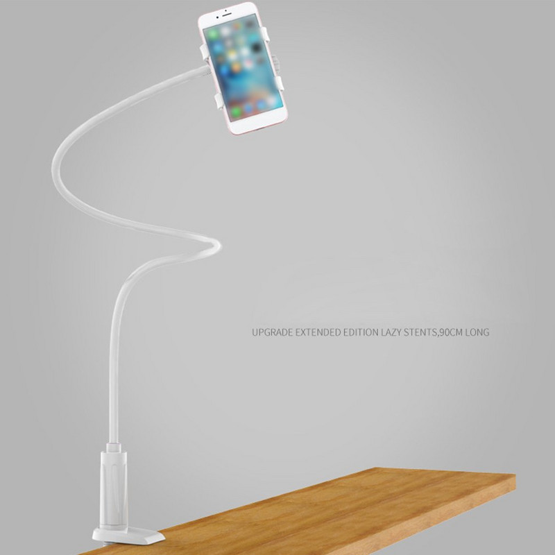 80 cm univerzalni držač za telefon Fleksibilna kopča od 360 stupnjeva za držač za mobilni telefon Lazy Bed Nosač za stolni nosač za montažu na postolje Nosač za stol