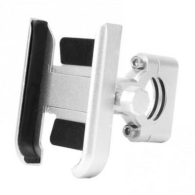 Βάση βάσης τηλεφώνου ποδηλάτου μοτοσυκλέτας 360° Περιστρεφόμενη λαβή τιμονιού Θήκη τηλεφώνου από κράμα αλουμινίου Καθρέφτης πίσω καθρέφτη Στήριγμα κινητού τηλεφώνου