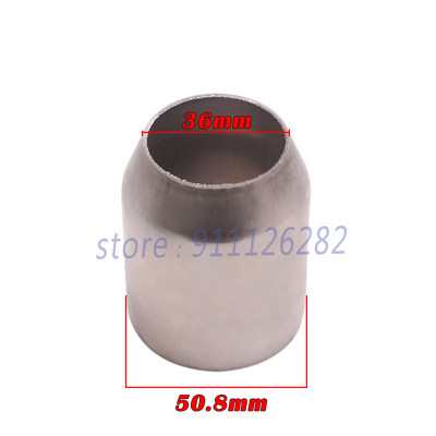 Universaalne mootorratta väljalaskeadapter Escape 52mm 54mm 56mm 58mm 62mm 64 kuni 51mm Toruühendus Reduktor Summuti Roostevaba teras