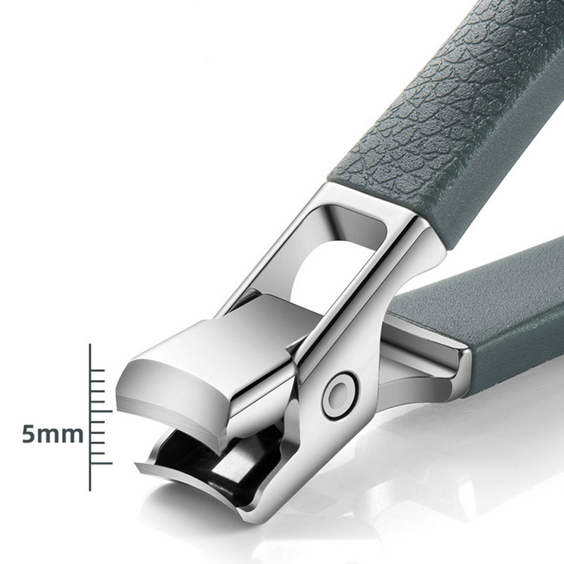 Škare za nokte protiv prskanja od nehrđajućeg čelika Velike škare za rezanje noktiju za debele nokte Profesionalni alati za njegu manikure