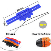 Ispušni prigušivač Štitnik štitnika zadnje cijevi za Beta RR 2T RR RS 4T Za PLIN PLIN EC 2T 4T XC250 300 FSE FSR XC250 XC300