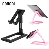 Kokkupandav tahvelarvuti telefoni lauaalus mobiiltelefoni hoidik Reguleeritav lauaarvuti universaalne mitme nurgaga klamber iPadi iPhone Samsungi jaoks