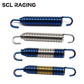 SCL Racing 2 kom. 75 mm opruge od nehrđajućeg čelika Srednja ispušna cijev Montažne opružne kuke Opruge ispušne cijevi motocikla