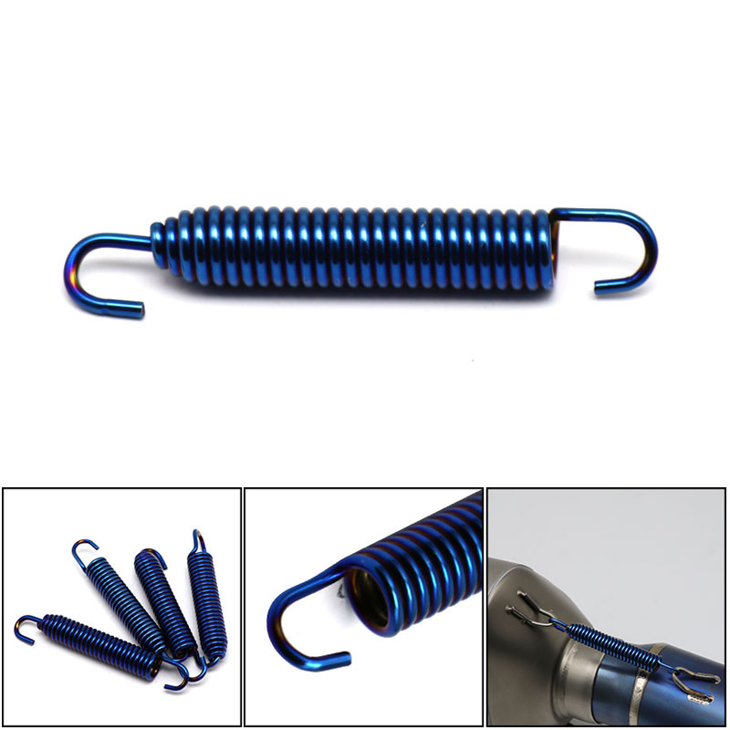 SCL Racing 2 kom. 75 mm opruge od nehrđajućeg čelika Srednja ispušna cijev Montažne opružne kuke Opruge ispušne cijevi motocikla