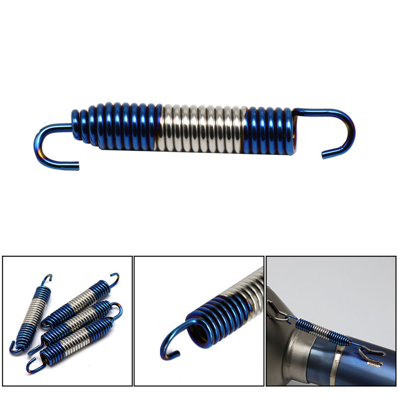 SCL Racing 2 kom. 75 mm opruge od nehrđajućeg čelika Srednja ispušna cijev Montažne opružne kuke Opruge ispušne cijevi motocikla