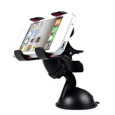 1 pc Universal Auto Telefon mobil Suport GPS Mini Suport pentru parbriz Auto Rotație de 360 de grade Suport pentru telefon Ventuză