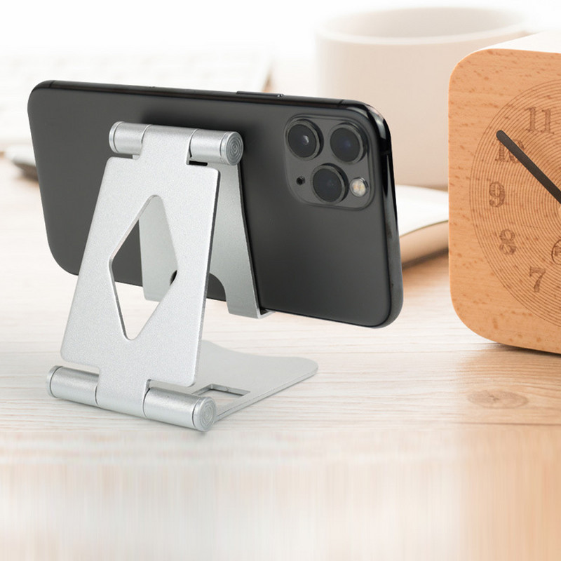 Μεταλλικό πτυσσόμενο Tablet Κινητό Τηλέφωνο Επιτραπέζιο Βάση Τηλεφώνου Επιτραπέζιο Στήριγμα Ρυθμιζόμενο στήριγμα γραφείου Βάση Smartphone