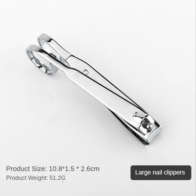 Uued süsinikterasest küünekäärid küünte puhastamiseks varbaküünte jaoks Kaasaskantav maniküür pediküür küünetööriist Pika käepideme trimmer varbalõikur