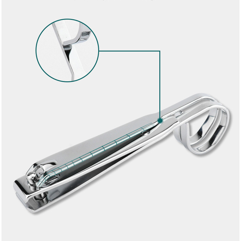 Uued süsinikterasest küünekäärid küünte puhastamiseks varbaküünte jaoks Kaasaskantav maniküür pediküür küünetööriist Pika käepideme trimmer varbalõikur