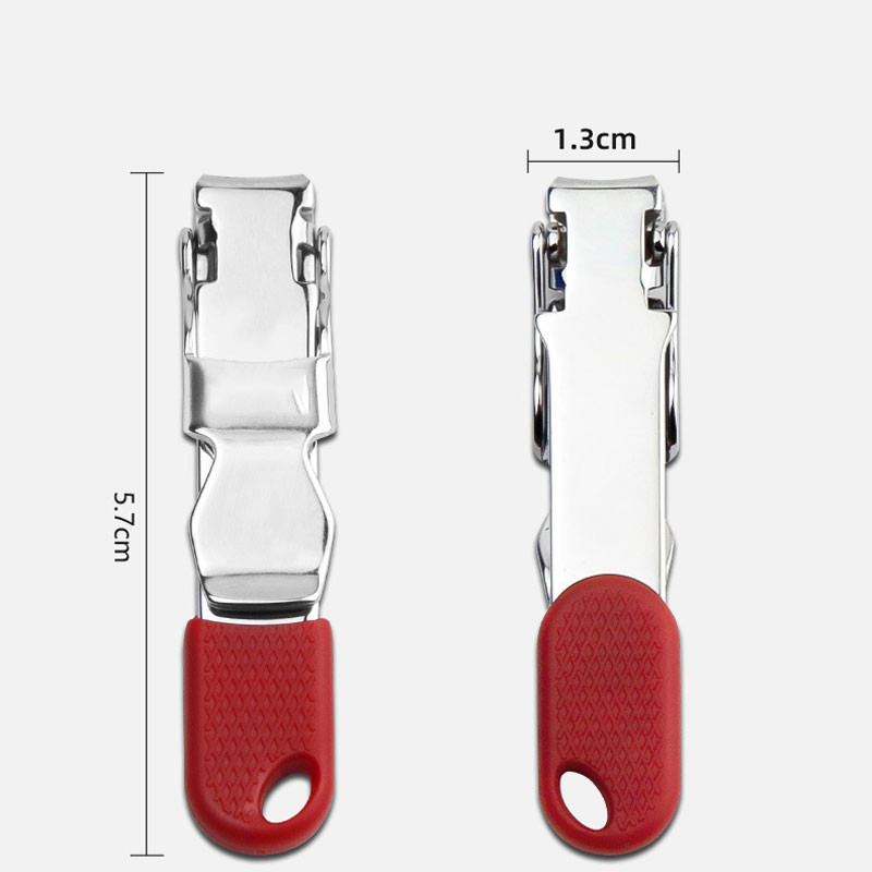 Foarfece profesionale pentru unghii din oțel cu conținut ridicat de carbon, centură abrazivă fină pentru șlefuirea marginilor Master Materiale confortabile pentru unghii pentru profesioniști