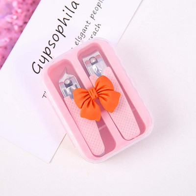 Foarfecă pentru unghii Desene animat Foarfecă de unghii drăguță Cutter Colorat pentru copii Foarfece pentru unghii Pedichiură Trimmer pentru unghii pentru frumusețe Instrument de manichiură