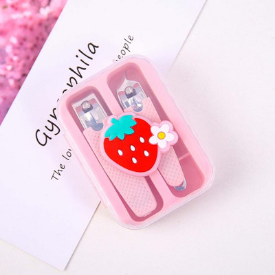 Foarfecă pentru unghii Desene animat Foarfecă de unghii drăguță Cutter Colorat pentru copii Foarfece pentru unghii Pedichiură Trimmer pentru unghii pentru frumusețe Instrument de manichiură