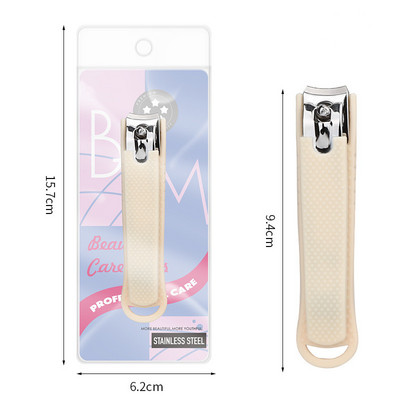 1PC Mașină de tăiat unghii colorată din oțel inoxidabil Mașină de tăiat unghii Mașină profesională de tuns unghii Instrument de tăiat unghii de înaltă calitate