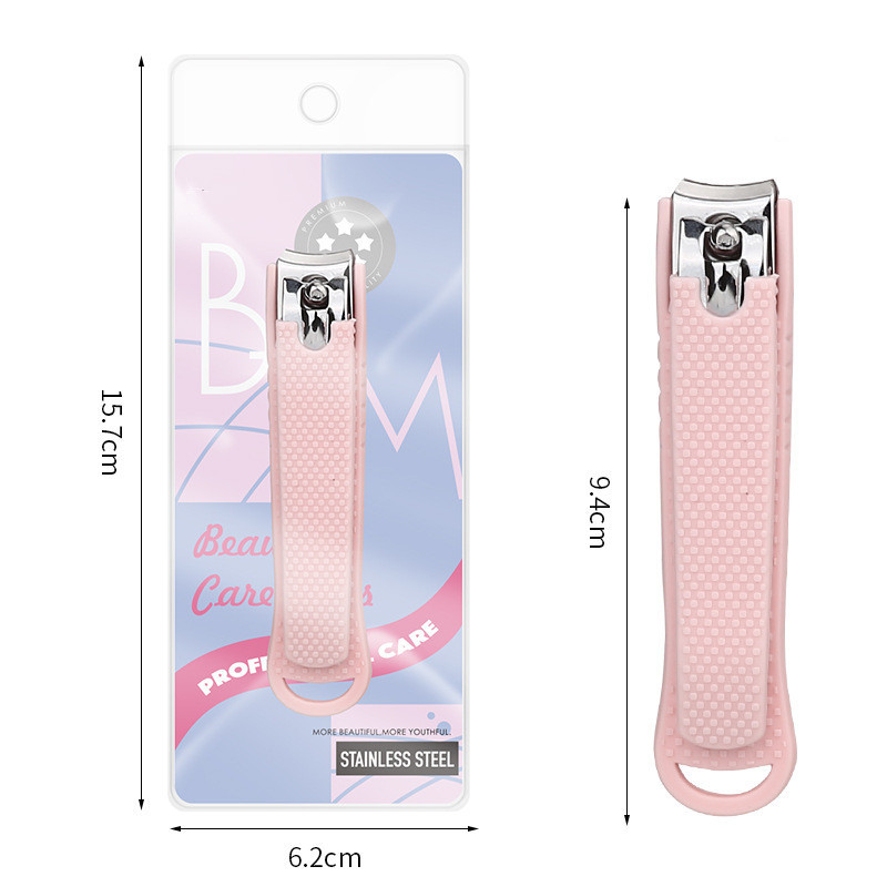 1PC Mașină de tăiat unghii colorată din oțel inoxidabil Mașină de tăiat unghii Mașină profesională de tuns unghii Instrument de tăiat unghii de înaltă calitate