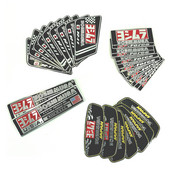 Eșapament de motocicletă din aluminiu Yoshimura autocolant țeavă de eșapament 3D autocolante pentru Honda Yamaha Suzuki Kawasaki Ducati Benelli Cafe Racer