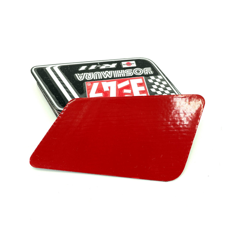 Eșapament de motocicletă din aluminiu Yoshimura autocolant țeavă de eșapament 3D autocolante pentru Honda Yamaha Suzuki Kawasaki Ducati Benelli Cafe Racer