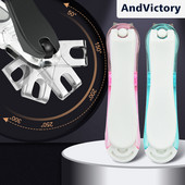 1kom profesionalne škarice za nokte 360 rotacija Alati za manikuru Trimer za pedikuru Nokti na rukama Škare za nokte