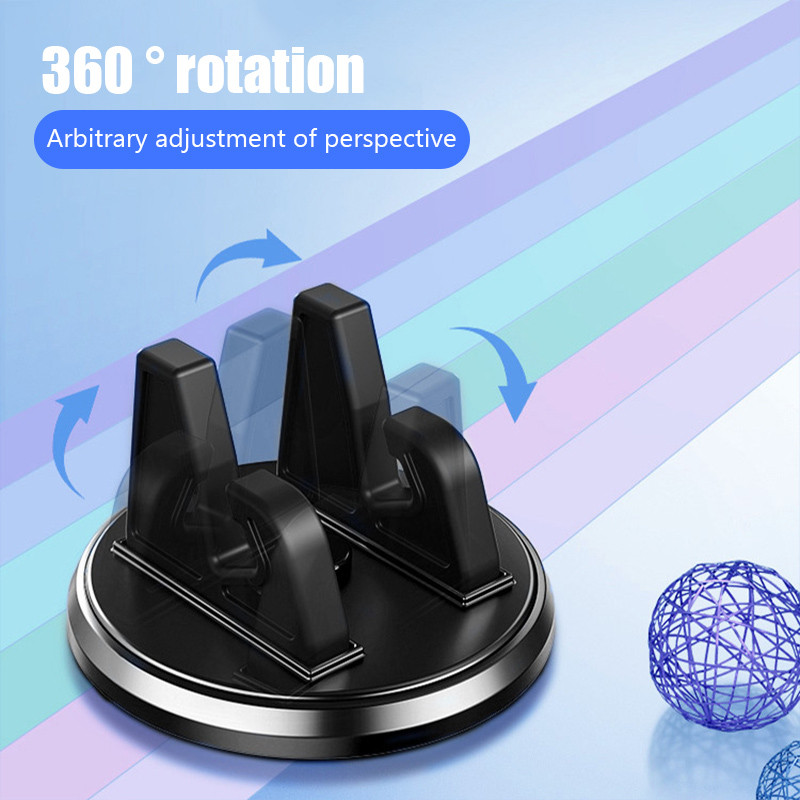Suport telefon auto Suport rotativ Suport mobil anti-alunecare Montare la 360 de grade Tablou de bord Navigație GPS Accesorii auto universale