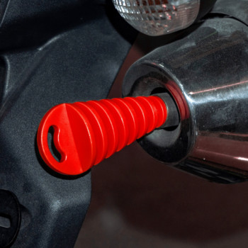 Гумена запушалка на изпускателната тръба на мотоциклета, заглушител, заглушител, водоустойчива тапа за измиване - 5 цвята