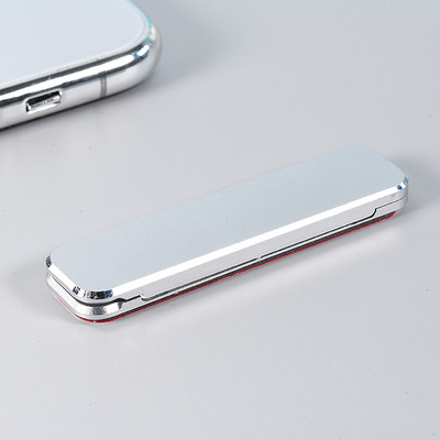 Sklopivi mini metalni držač za telefon Sklopivi stolni stalak od aluminijske legure 360 rotirajući univerzalni stolni nosač za mobilni telefon