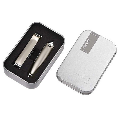 2Pcs/set Grickalice za nokte Set Prijenosni set za manikuru Brušenje noktiju Alati za pedikuru s kosim ustima Kućanski