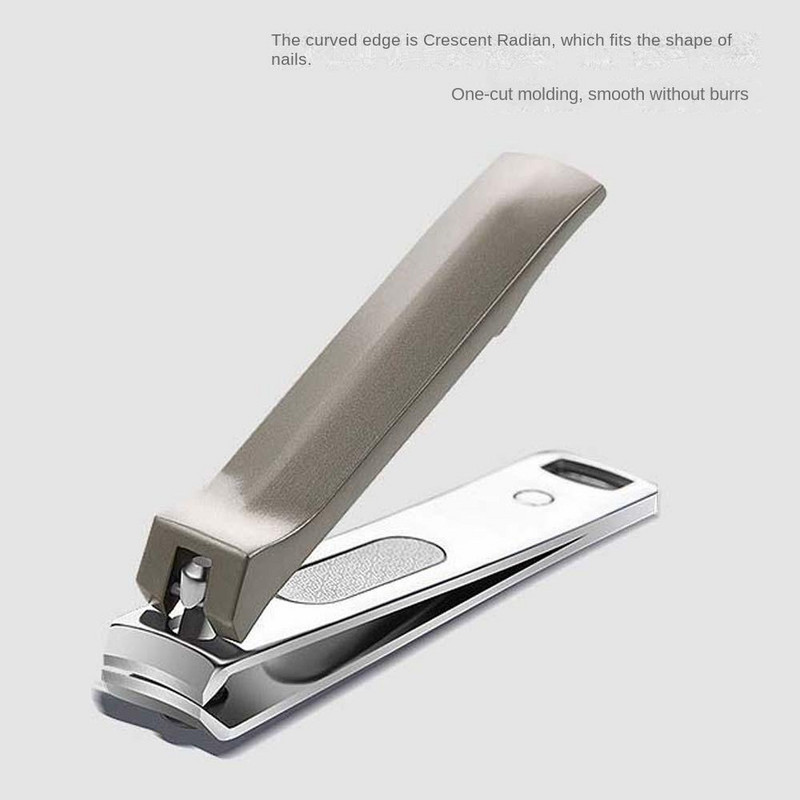 2Pcs/set Grickalice za nokte Set Prijenosni set za manikuru Brušenje noktiju Alati za pedikuru s kosim ustima Kućanski