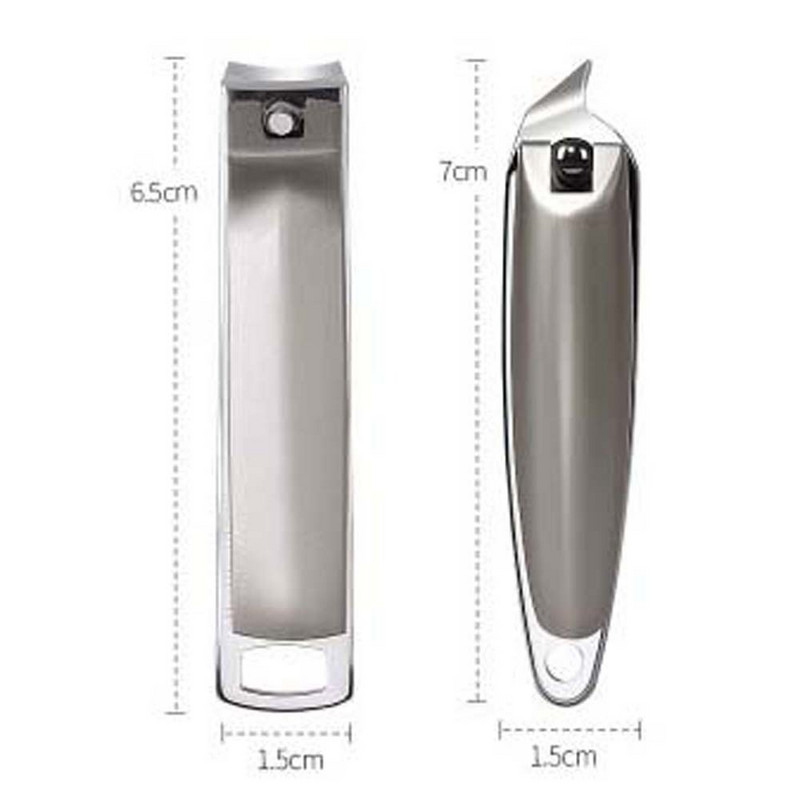 2Pcs/set Grickalice za nokte Set Prijenosni set za manikuru Brušenje noktiju Alati za pedikuru s kosim ustima Kućanski