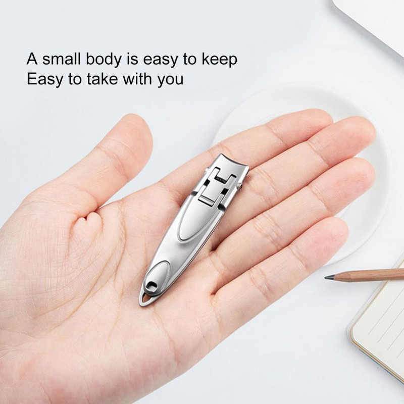 Neslystanti kojų nagų kirpimo mašinėlė, skirta naudoti namuose, nešiojama nerūdijančio plieno nagų kirpimo mašinėlė