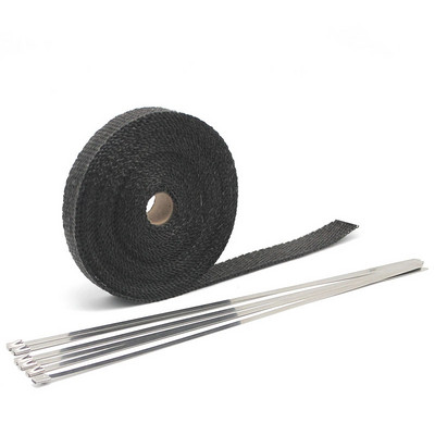 ZSDTRP 5/10/15M pentru mașină Moto scut termic înfășurare Turbo evacuare bandă termică înfășurare țeavă învelitoare scuturi colector antet rolă de pânză izolatoare