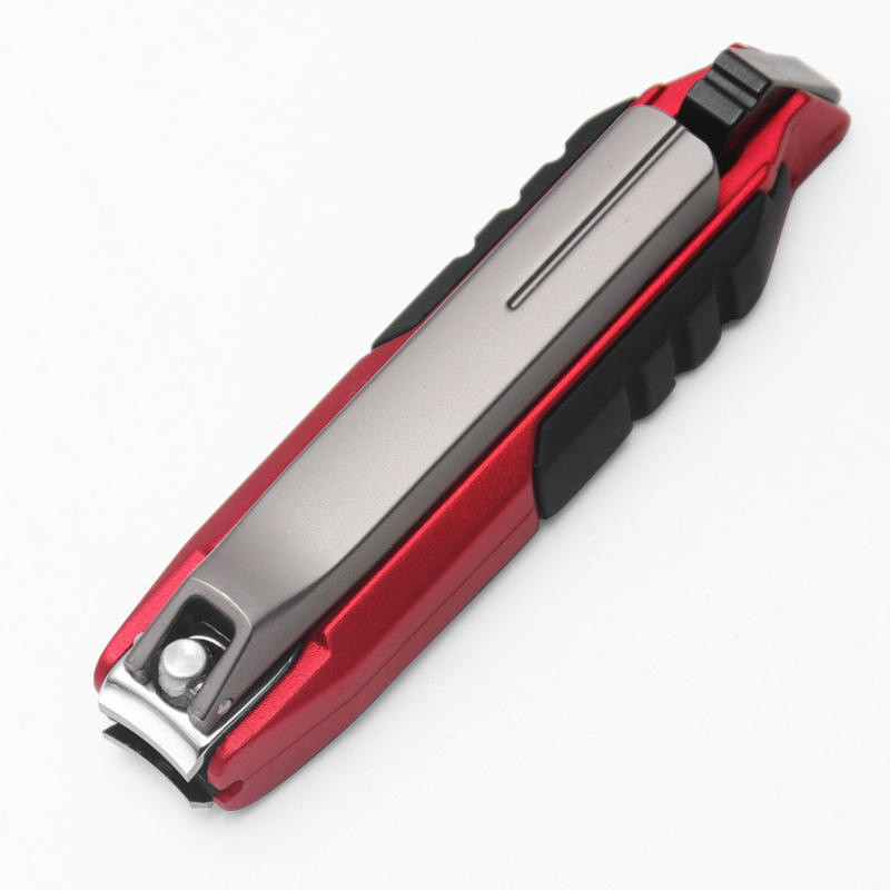 Škare za nokte protiv prskanja s držačem za mobilni telefon Strugač za manikuru Rezač za nokte Trimer za nokte Pedikura Alat za nokte