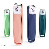 Küünekäärid Super Sharp paksude küünte jaoks Pritsmevastased Vastupidav roostevabast terasest Ergonoomiline libisemisvastane hoob Sisseehitatud küüneviil