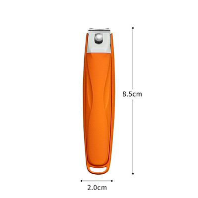 Küünekäärid Super Sharp paksude küünte jaoks Pritsmevastased Vastupidav roostevabast terasest Ergonoomiline libisemisvastane hoob Sisseehitatud küüneviil