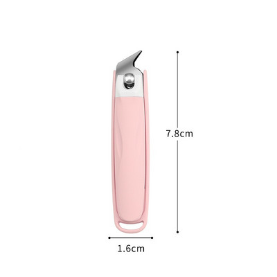Küünekäärid Super Sharp paksude küünte jaoks Pritsmevastased Vastupidav roostevabast terasest Ergonoomiline libisemisvastane hoob Sisseehitatud küüneviil