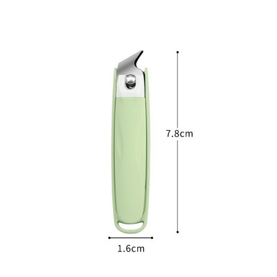 Küünekäärid Super Sharp paksude küünte jaoks Pritsmevastased Vastupidav roostevabast terasest Ergonoomiline libisemisvastane hoob Sisseehitatud küüneviil