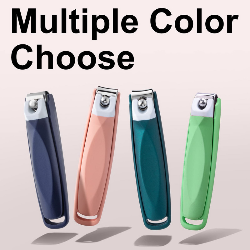 Škare za nokte, super oštre za debele nokte, otporne na prskanje, izdržljiva, ergonomska neklizajuća poluga, ugradbena turpija za nokte