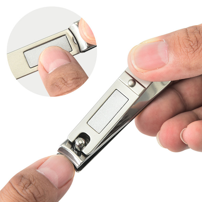 1 tk küünelõikur pediküüri käärid roostevabast terasest pritsmevastane küünelõikur maniküüri tööriistad küünekäärid