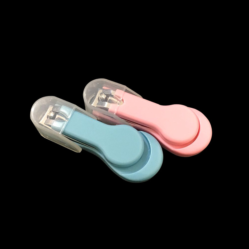 1 KOM. Simpatične sigurne dječje škarice za nokte s hvatačem za štipaljke Škare za nokte za roditelje i djecu s manikirnom rašpicom za nokte