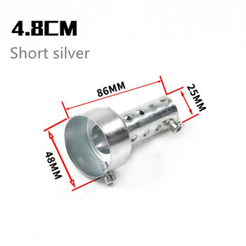 35mm/42mm/45mm/48mm/60mm Σιγαστήρας εξάτμισης μοτοσυκλέτας DB Killer Silencer Iron Eliminator Sound Adjustable Universal Baffle Insert