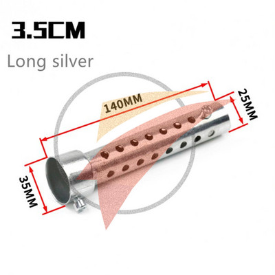 35mm/42mm/45mm/48mm/60mm mootorratta väljalaske summuti DB Killer summuti raua eemaldaja heli reguleeritav universaalne deflektori sisestus