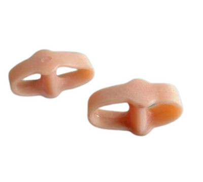 2gab = 1 pāris silikona purngalu izkliedētāja atdalītājs bunjons Hallux Valgus korektors īkšķu pirkstu korekcijas taisnotājs pēdu kopšanai