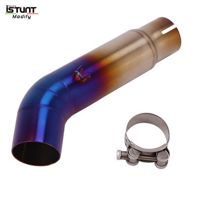 Spojna cijev srednje cijevi za SUZUKI GSX750 GSX S GSX-S 750 BK750 Ispušni prigušivač motocikla Escape Moto Modificirana veza